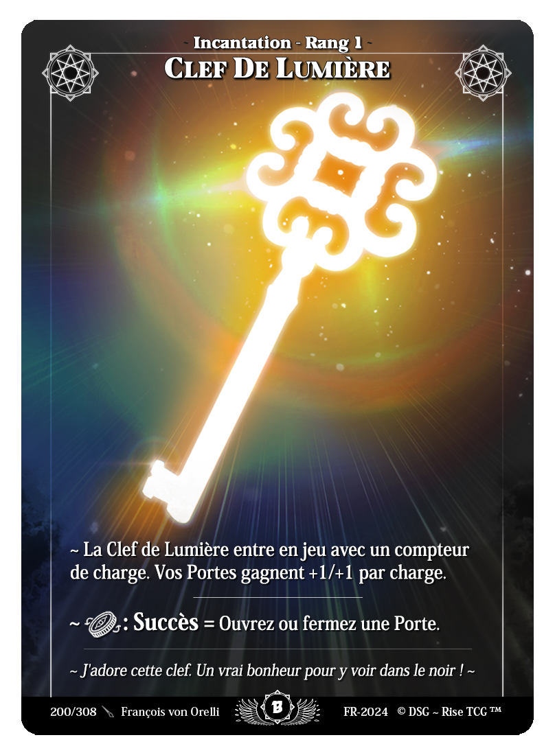 200/ Clef De Lumière